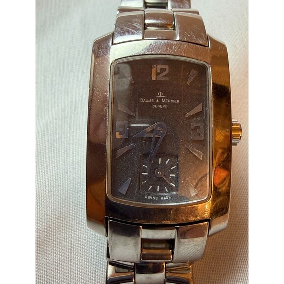 Baume & Mercier Hampton Milleis 65309 Women\'s Swiss Quartz Watch Gray Dial SS main image 10